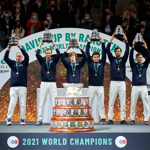 2021 Davis Cup World Champions I Davis Cup SNS 캡처