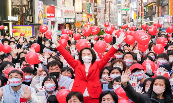 김재연 후보는 26일(토) 오후 2시, 부산방문 마지막 유세지로 서면을 찾아 총력유세전을 펼치고 있다.